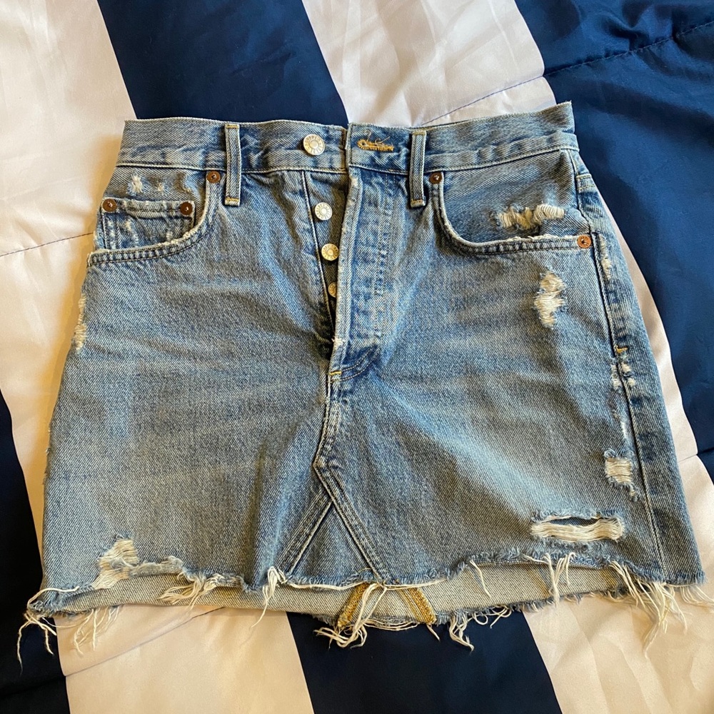 Agolde Denim skirt
